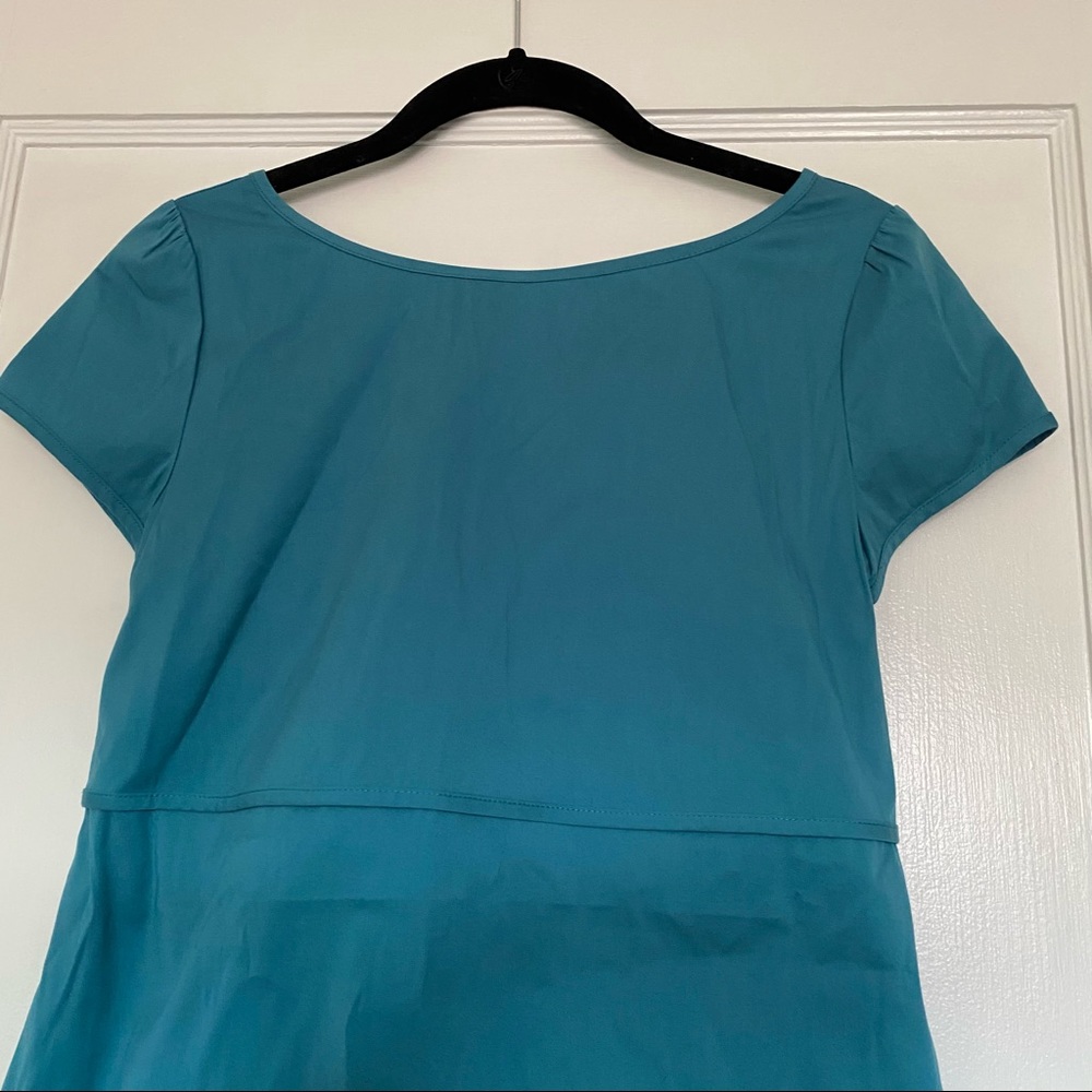 TIED BLUE TOP - Picture 5 of 5